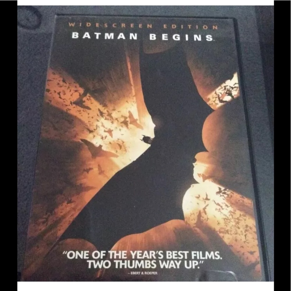 BATMAN BEGINS DVD MOVIE